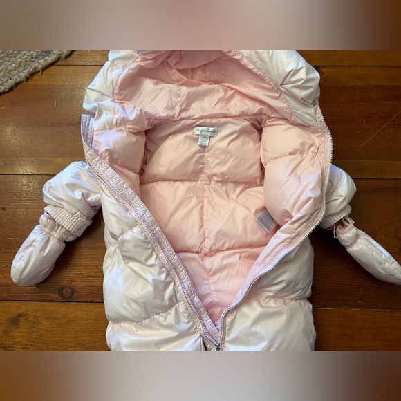 Ralph Lauren Down Puffer Bunting Snowsuit - Picture 4 of 7